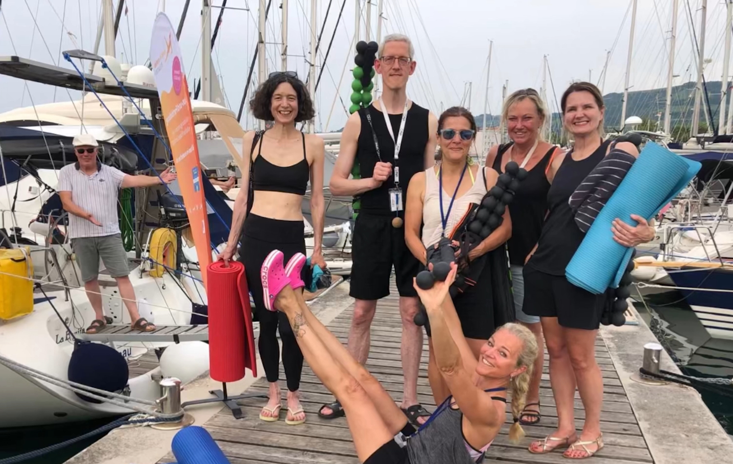 Pilates auf der Segelyacht24 - Der Film