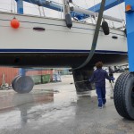 Reinigung des Unterwasserschiffes