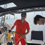 Benny steuert auf Amwind