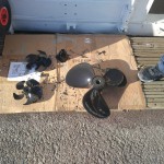 2x Propeller Bugstrahl und 1x Antrieb