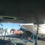 Rumpfdurchlass des Saildrives