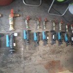 Seeventile werden getauscht