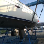 Anheben vom Hafengestell