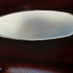 Rumpffenster wurden zur Wartung demontiert