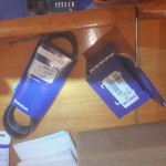 Austauschteile (Impeller, Kielriemen) für die jährliche Wartung