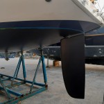 Zertifiziertes Antifouling ist aufgetragen