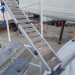 Veränderte Steckverbindung der Gangway