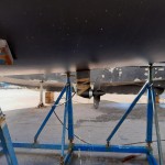 Motorcheck mit angeschlossenen Kühlwasser