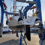 Die La Bonita geht wieder ins Wasser