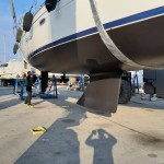 Die La Bonita geht wieder ins Wasser