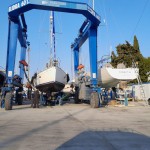 Die La Bonita geht wieder ins Wasser