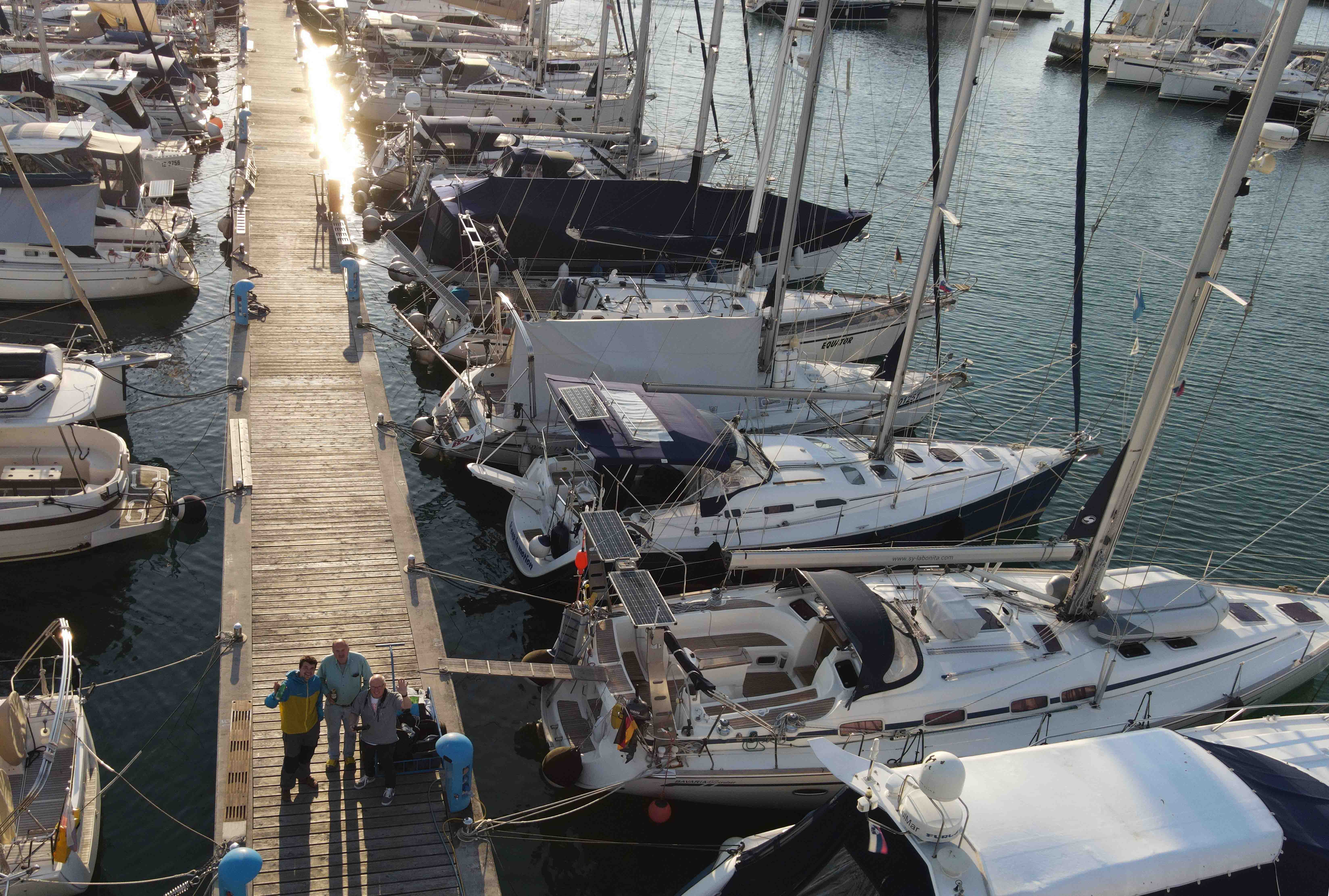 La Bonita in der Heimat Marina Izola/Slowenien